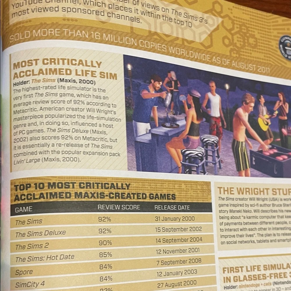 Guinness World Records 2012 Gamer's Edition USED BOOK Paperback